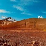 Cover: Pulp, More. Shows a rocky, red landscape with blue sky above.